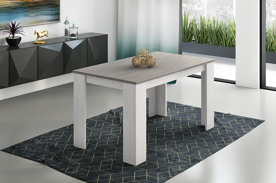 Mesa de comedor Mod. Berta Andersen/Gris