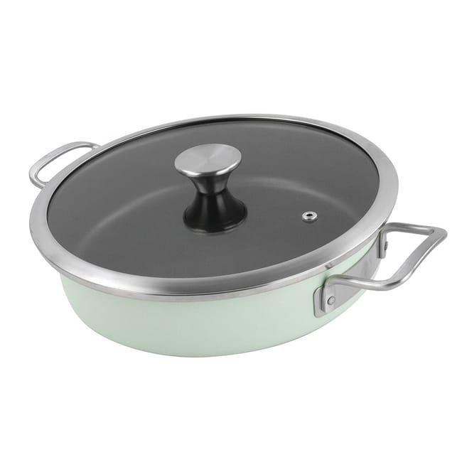 Tartera Nordic Verde 28 tapa vidrio Magefesa