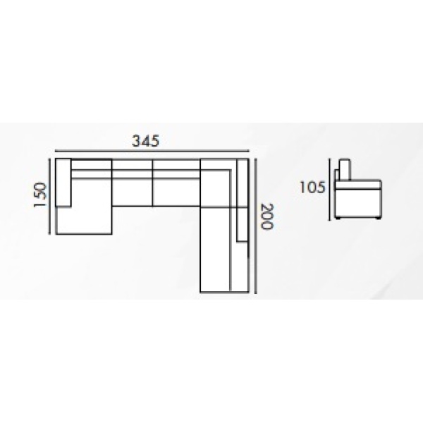 Chaiselongue Rinconero Italia