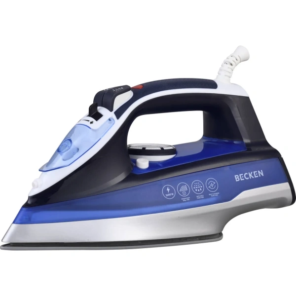 Plancha vapor cerámica Becken 2600W