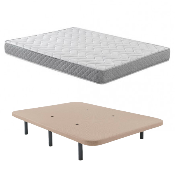 Denia23 + Base Tapizada 135 x 190