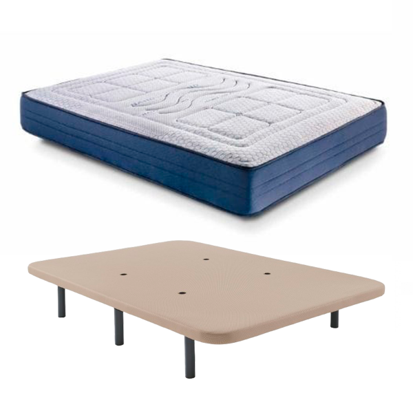 Nano grafeno + Base Tapizada 90 x 190