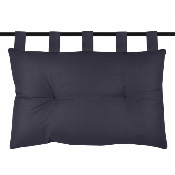 Cojín cabecero Oxford Carbone 45 x 70