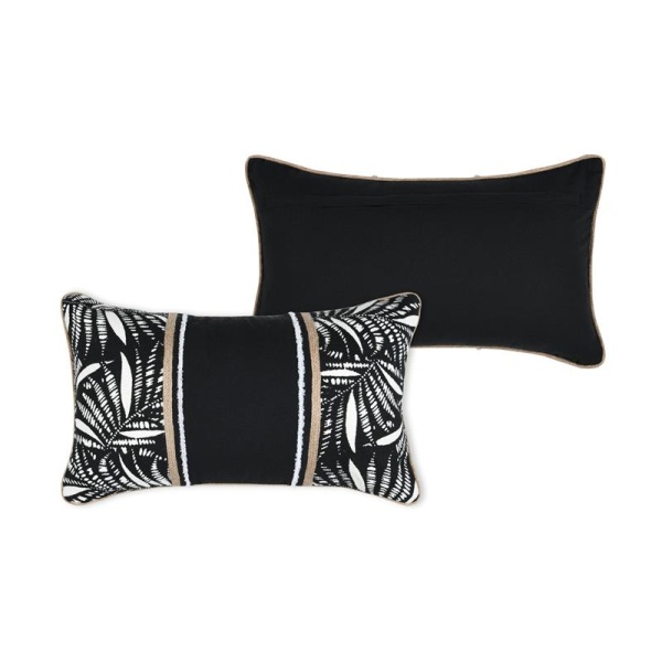 Cojín Ziana Noir 30 x 50