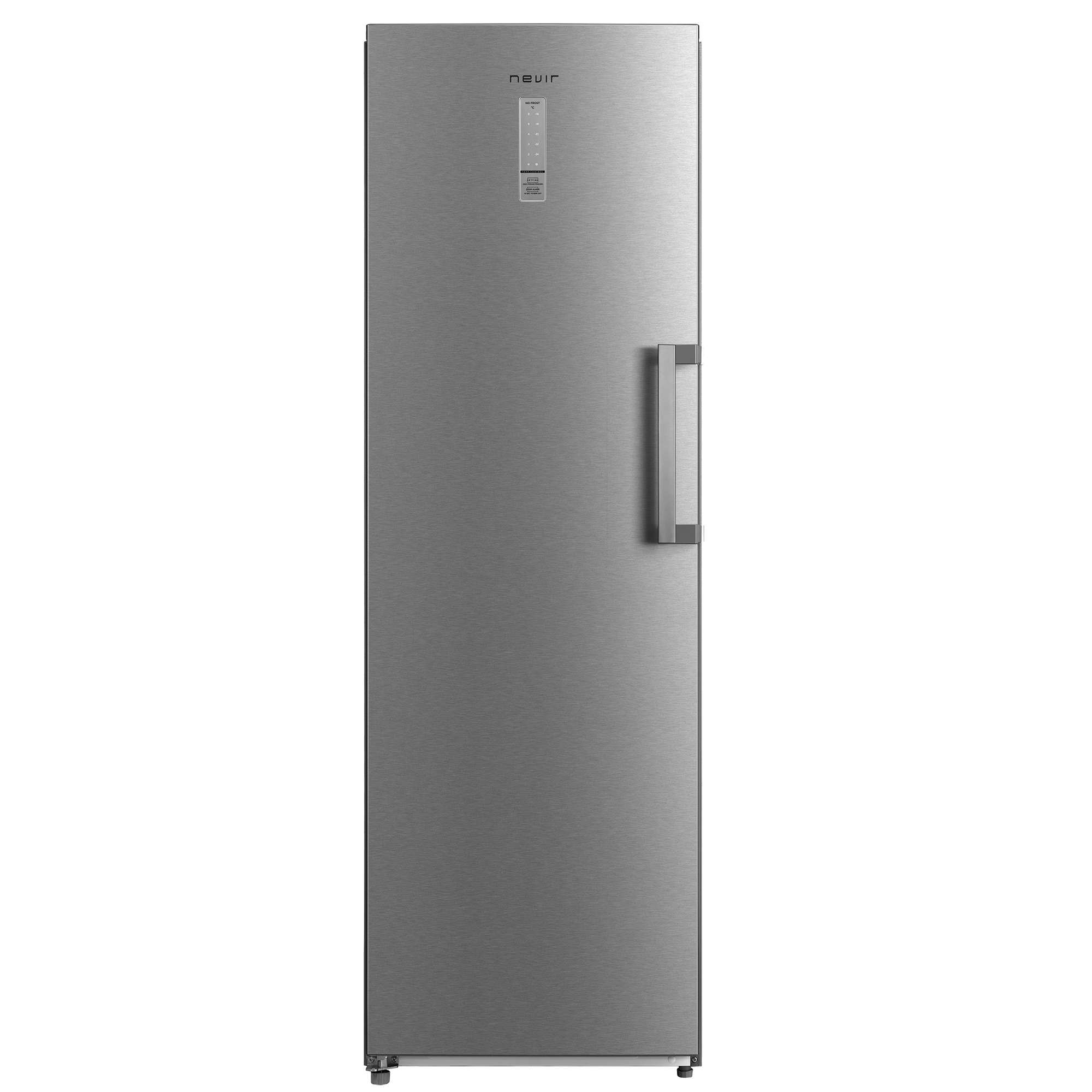 Congelador 1P 185CM No Frost Inox Nevir