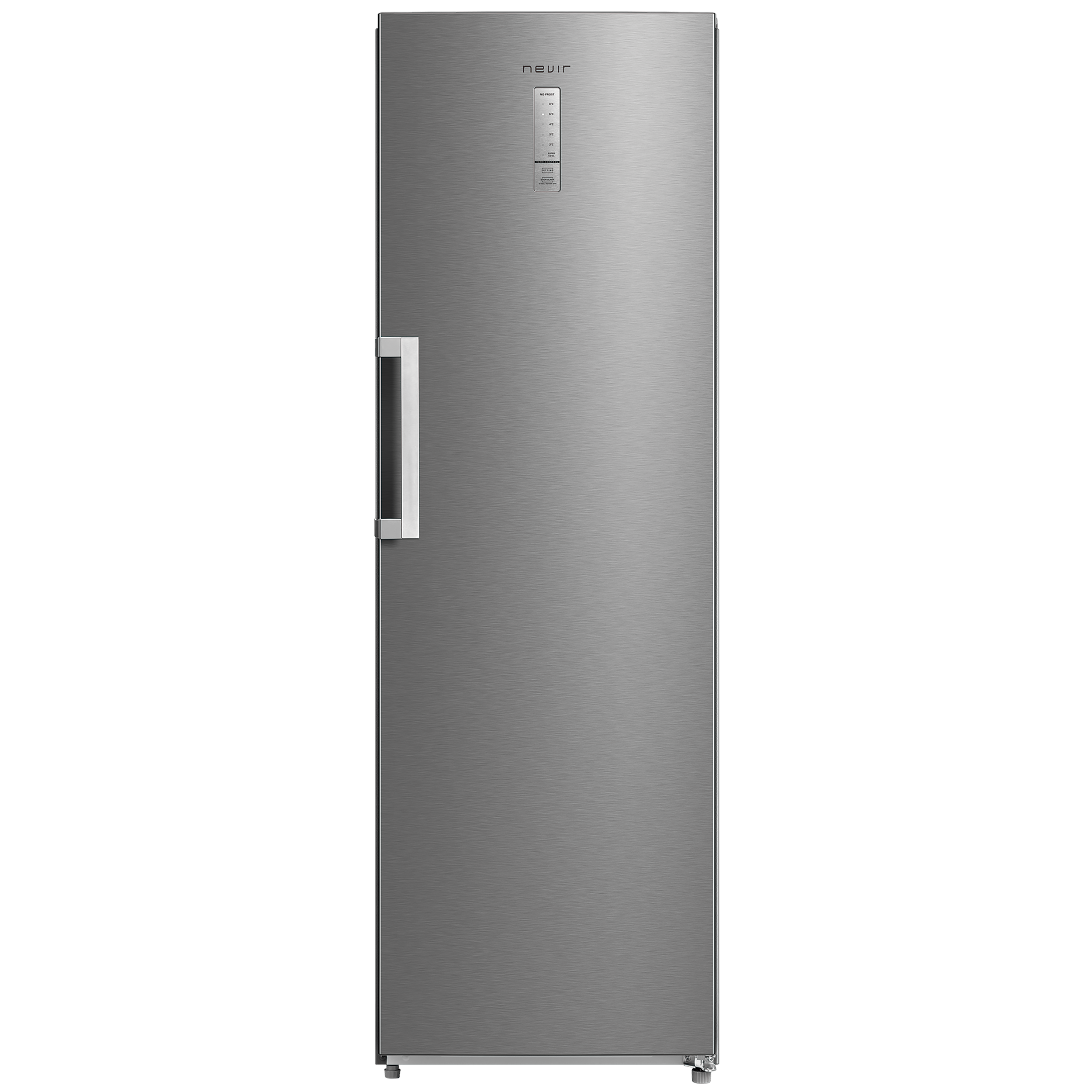 Frigorífico 1P 185CM No Frost Inox Nevir