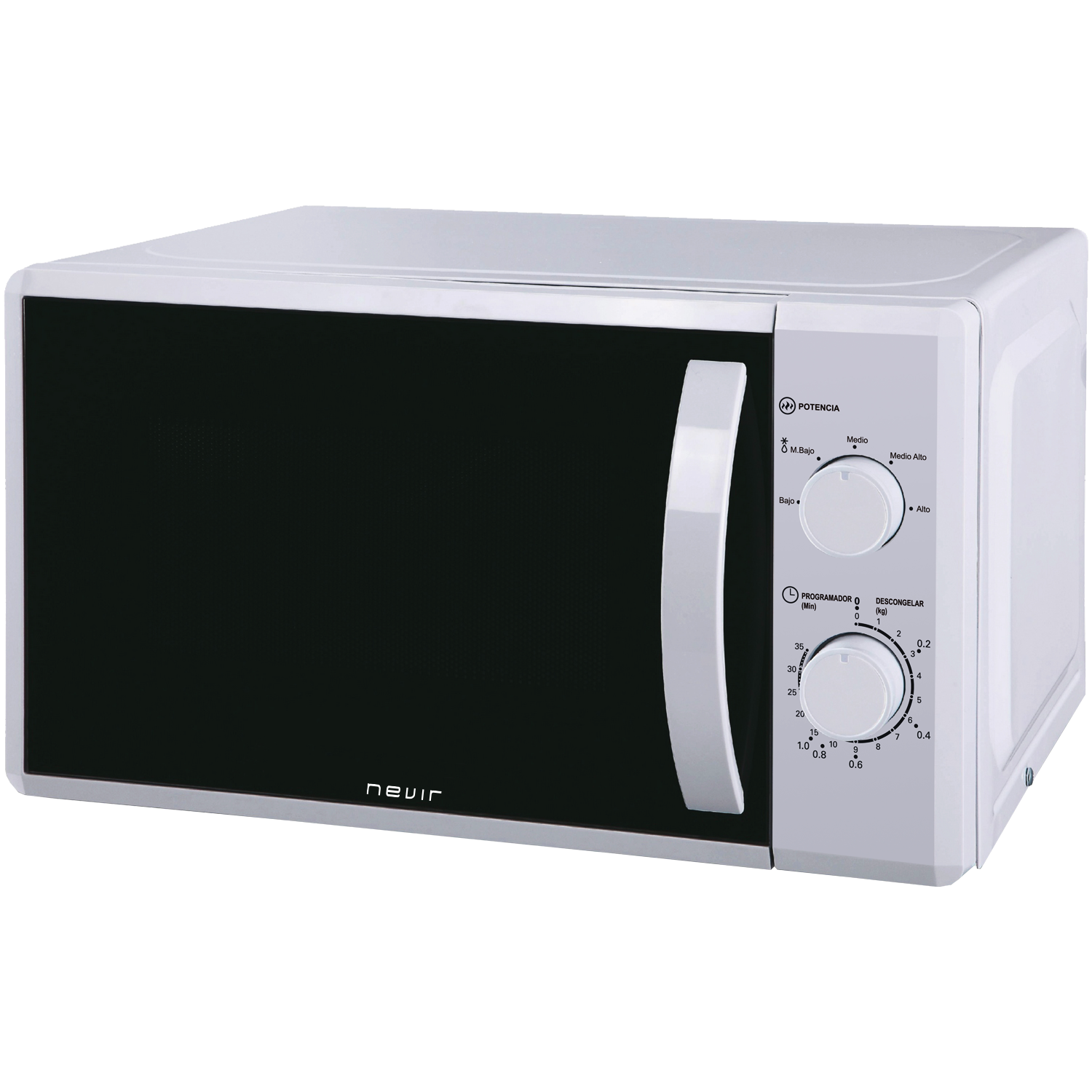Microondas blanco Grill 20L 700w Nevir