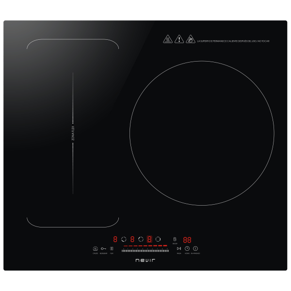 Placa inducción Flex Zone Nevir