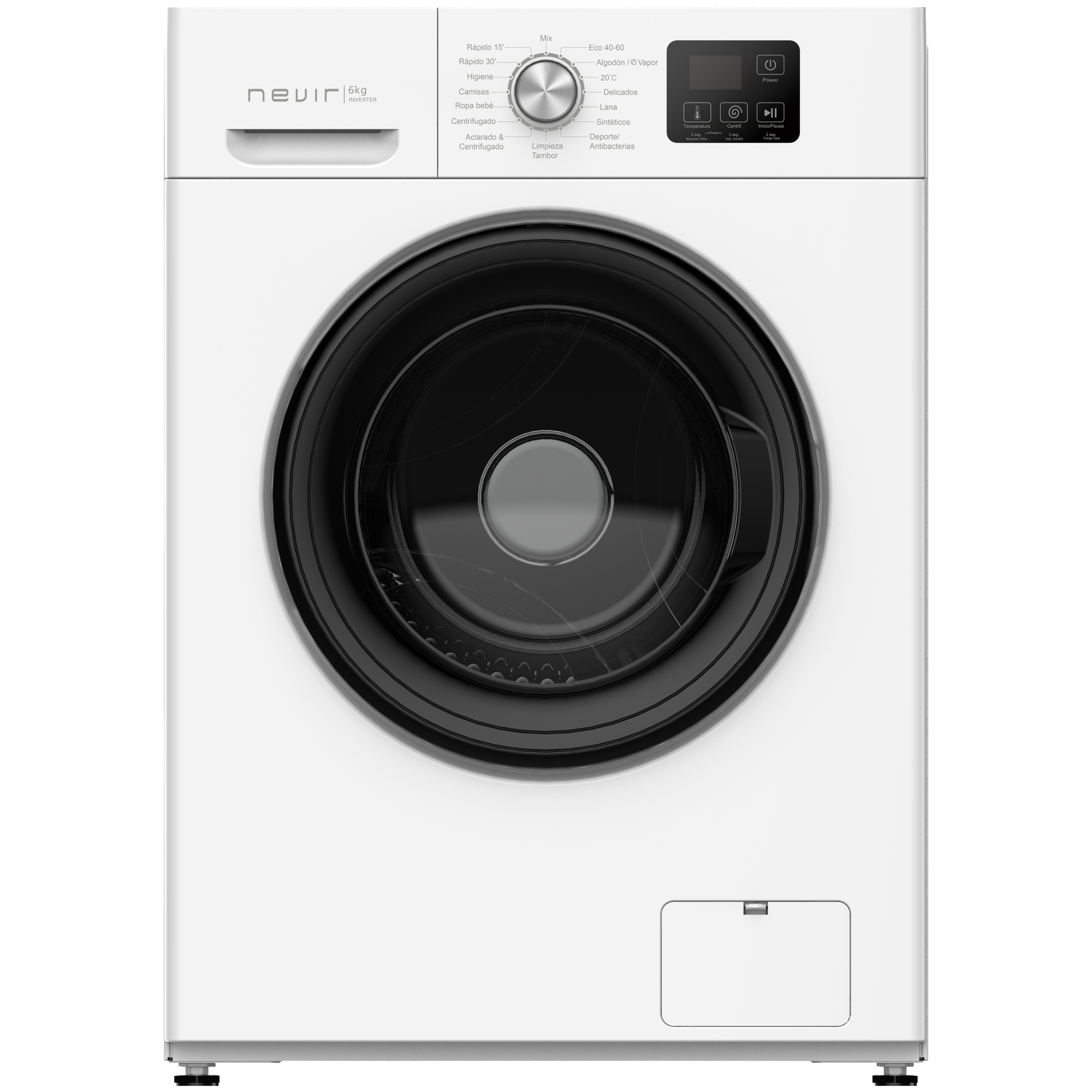 Lavadora 6KG 1200RPM NEVIR