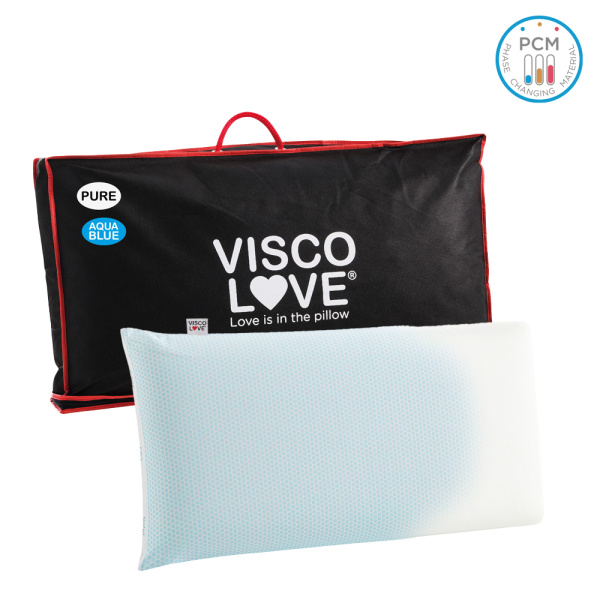 Almohada Gelpi Pure Aqua Blue Tencel 90