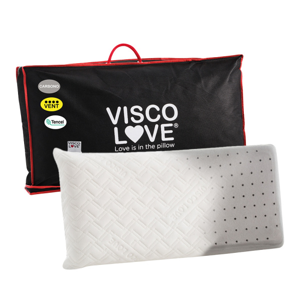 Almohada Visco Love Carbono Tencel 70