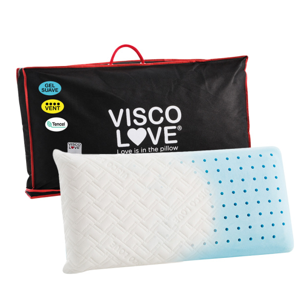 Almohada Visco Love Gel Suave Vent Tencel 75