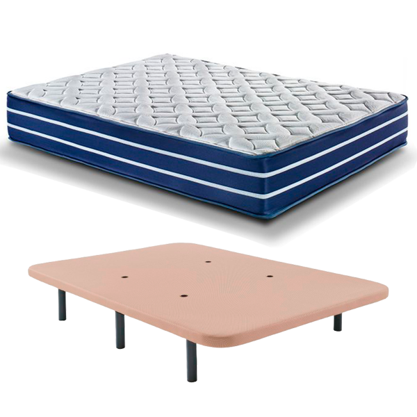Resort Plus + Base Tapizada 135 x 190